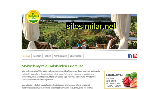 halslahdenluomu.fi alternative sites