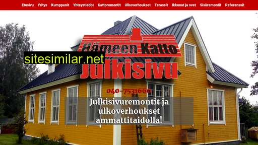 hameenkattopalvelu.fi alternative sites