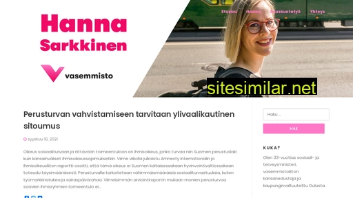 hannasarkkinen.fi alternative sites