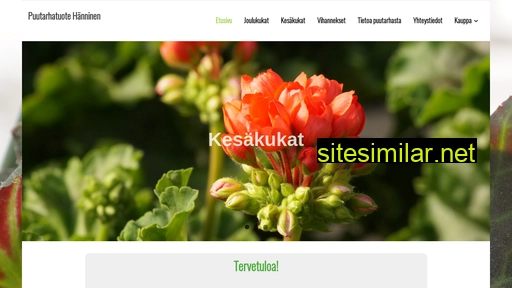hannisenkukat.fi alternative sites