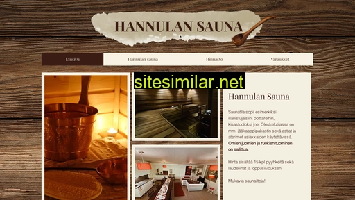 hannulansauna.fi alternative sites