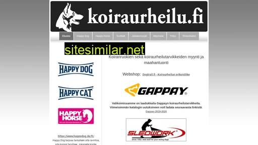 happydogfinland.fi alternative sites