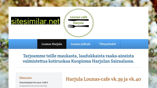 harjulalounascafe.fi alternative sites