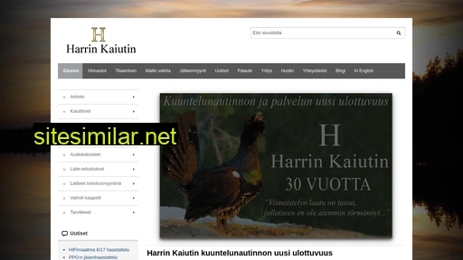 harrinkaiutin.fi alternative sites