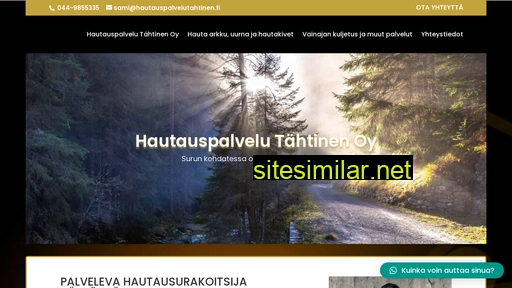 hautauspalvelutahtinen.fi alternative sites