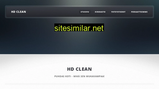 hdclean.fi alternative sites