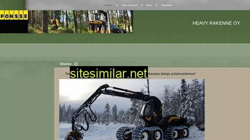heavyrakenneoy.fi alternative sites