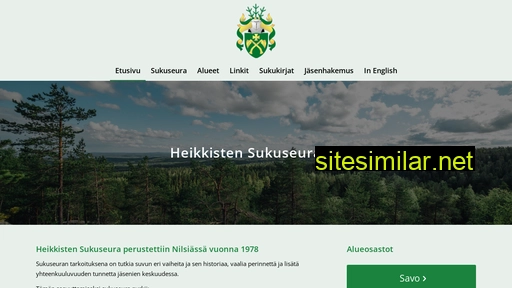 heikkistensukuseura.fi alternative sites