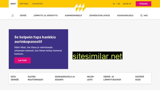 helen.fi alternative sites