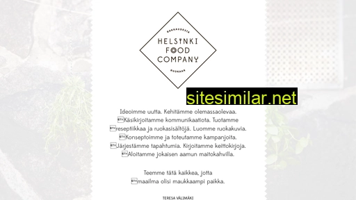 Helsinkifoodcompany similar sites