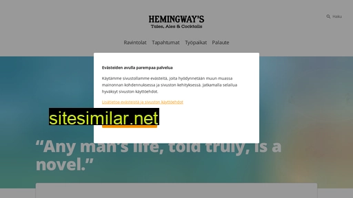 hemingways.fi alternative sites