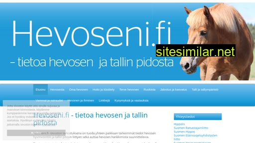 hevoseni.fi alternative sites