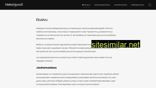 hiekanjyva.fi alternative sites