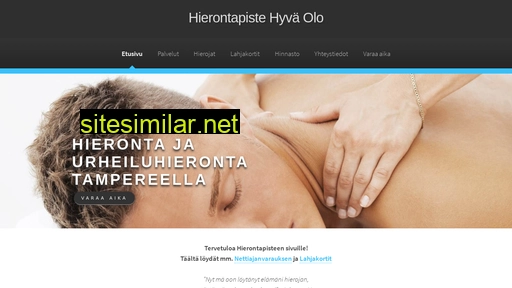 hieroja-tampere.fi alternative sites