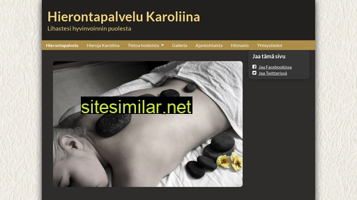 hierontapalvelukaroliina.fi alternative sites