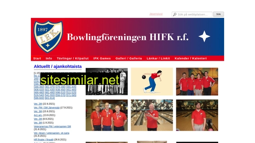 hifkbowling.fi alternative sites
