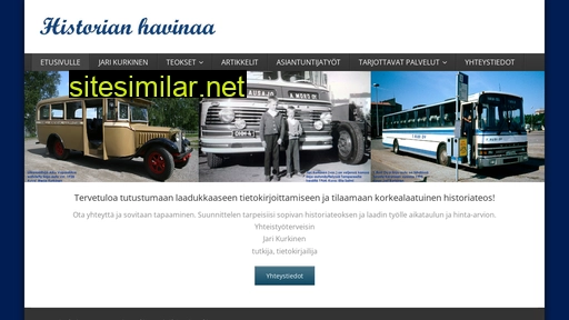 historianhavinaa.fi alternative sites