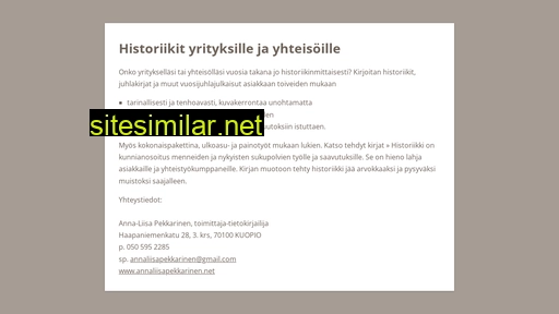 historiikit.fi alternative sites
