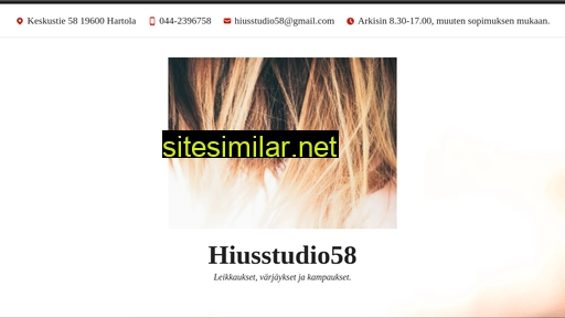 hiusstudio58.fi alternative sites
