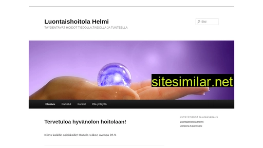 hoitolahelmi.fi alternative sites
