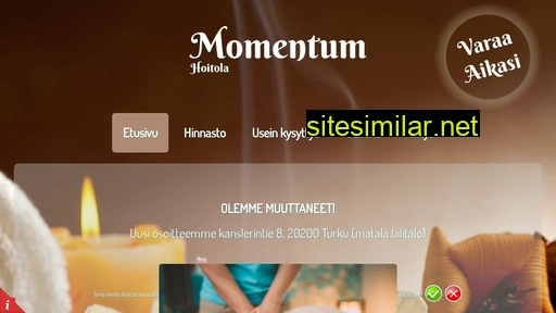 hoitolamomentum.fi alternative sites