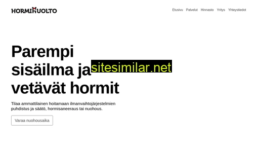 hormihuolto.fi alternative sites
