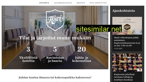 hovihotels.fi alternative sites
