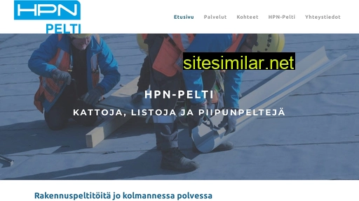 hpn-pelti.fi alternative sites