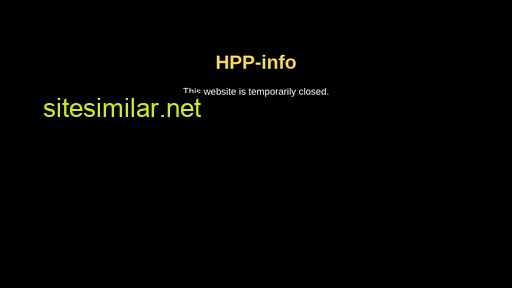 Hpp-info similar sites