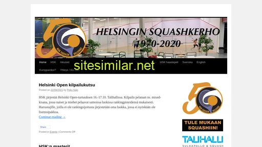 hsksquash.fi alternative sites