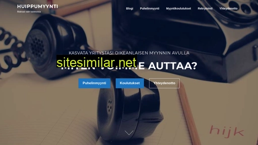 huippumyynti.fi alternative sites