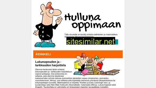 hullunaoppimaan.fi alternative sites