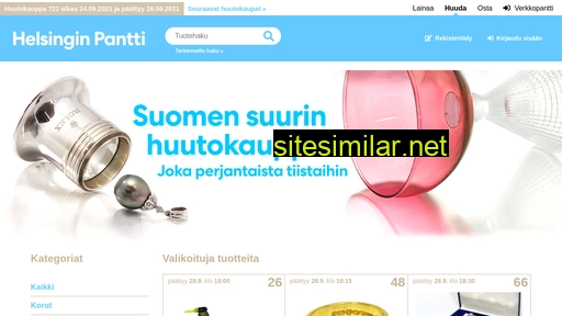 huutokauppa.pantti.fi alternative sites