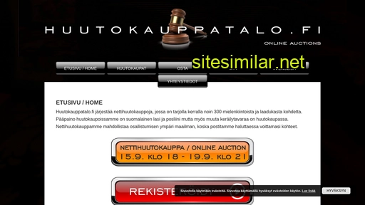 huutokauppatalo.fi alternative sites