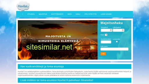 huvilat.fi alternative sites