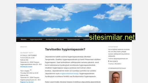 hygieniapassitampere.fi alternative sites