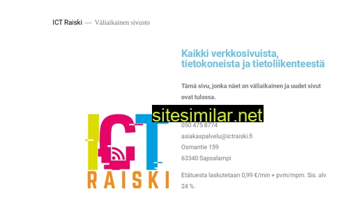 ictraiski.fi alternative sites