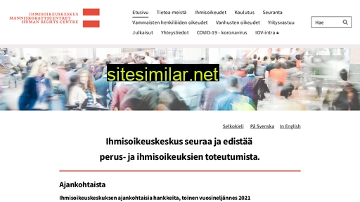 ihmisoikeuskeskus.fi alternative sites