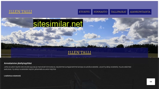 illentalli.fi alternative sites