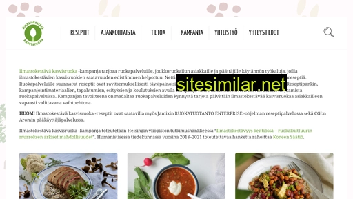 ilmastoruoka.fi alternative sites