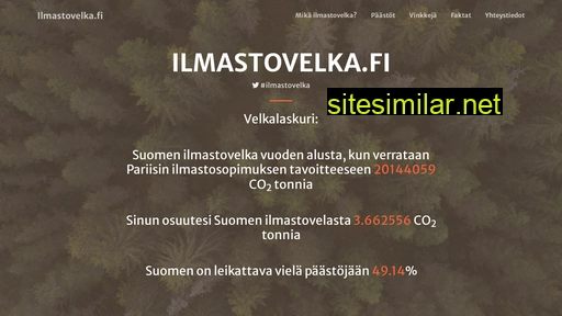 ilmastovelka.fi alternative sites