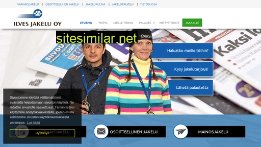 ilvesjakelu.fi alternative sites