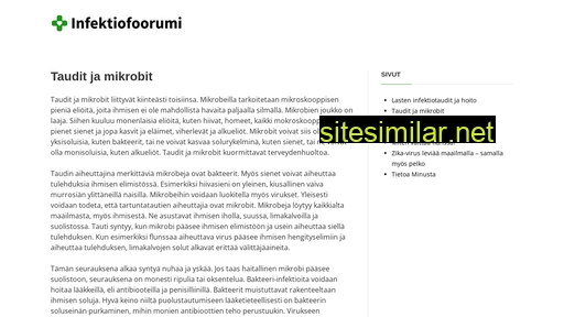 infektiofoorumi.fi alternative sites