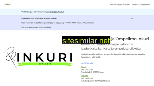 inkuri.fi alternative sites