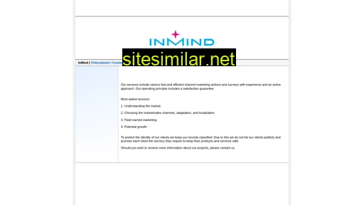 inmind.fi alternative sites