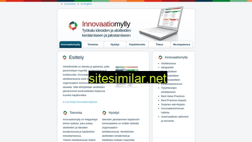 innovaatiomylly.fi alternative sites