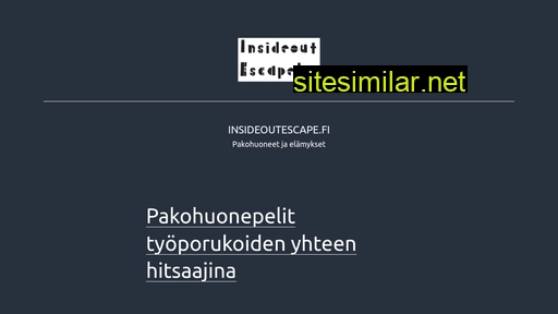 insideoutescape.fi alternative sites