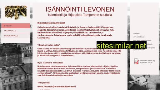 isannointilevonen.fi alternative sites