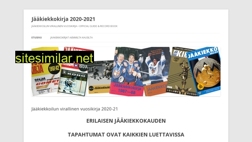 jaakiekkokirja.fi alternative sites