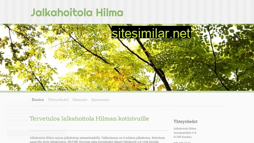 jalkahoitolahilma.fi alternative sites